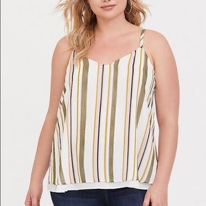 Torrid striped tank
